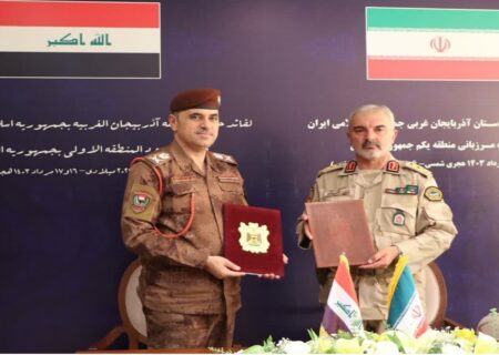 همکاری مرزبانان ایران و عراق در تامین امنیت زائران اربعین